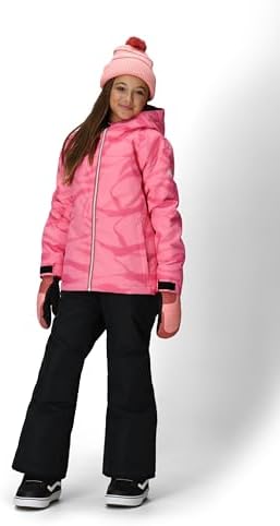 686 Girl's Athena Jacket - Insulated Coat with 2-Layer Fabric Design, Modern Fit and Taped Seams - Water & Weather Resistant