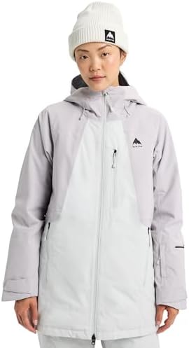 Burton Women’s Reserve 2-Layer Insulated Jacket – Waterproof Winter Snowboard Jacket with Helmet Compatible Hood