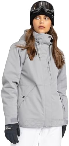 Roxy Women's Billie 10k Waterproof Insulated Snow Jacket – Tailored Ski-snowboard Jacket