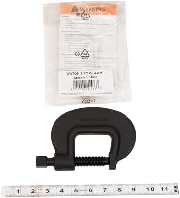Wilton Brute Force C-Clamp, 2-5/16" Opening, 1-7/8" Throat, 12500 Lbs. Clamping Force (Model 2 F.C.)