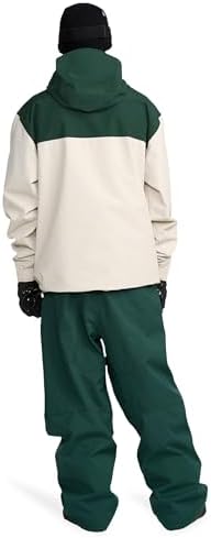 Volcom Men's Buckthreeeighty Snowboard Jacket – 10k Waterproof 2-layer Shell, Zip Tech®