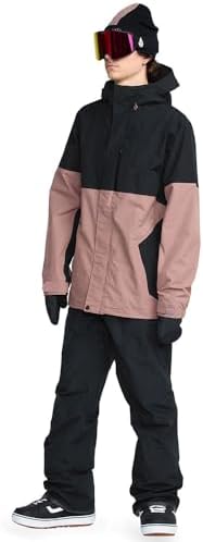 Volcom Men's L Insulated Gore-tex Snowboard Jacket – Waterproof 2-layer
