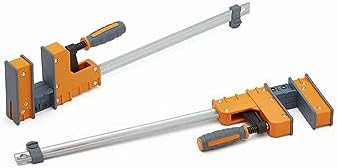BORA 24" Parallel Clamp Set, 2 Pack of Woodworking Clamps with Rock-Solid, Even Pressure, 571124T