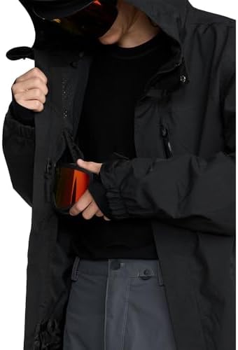 Volcom Men's L Insulated Gore-tex Snowboard Jacket – Waterproof 2-layer