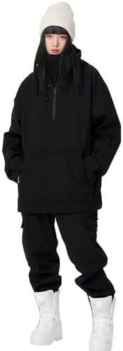 SEARIPE Women Ski Jacket and Pants Set Couples Windproof Ski Suits Mens Waterproof Two Piece Snowsuits for Winter Sports