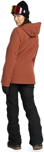 Volcom Women's Stoney Shadow Insulated Snowboard Jacket – 15k Waterproof, Slim Fit