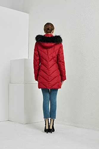 Women's Winter Warm Thicken Long Outwear Pockets Coat Parka Jacket XS-3XL
