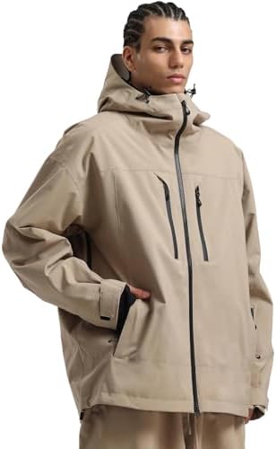 GSOU SNOW Men Snowboard Jakcet Women Baggy Snow Ski Jacket Insulated