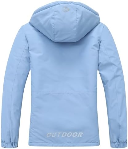Women's Waterproof Ski Jacket Warm Winter Coat Hooded Windbreaker