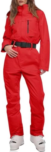 Womens Ski Suit Onesie Snow Suits Snowsuit Jumpsuit Ski Jackets