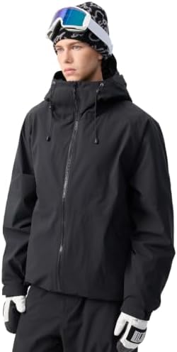 GSOU SNOW Women Men Ski Jacket Baggy Snowboard Jacket Snow Coat Waterproof