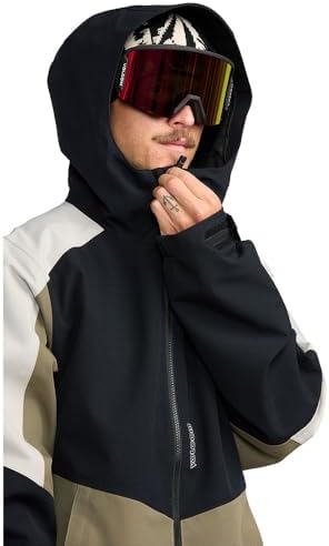 Volcom Men's Brighton Hooded Snowboard Ski Winter Jacket