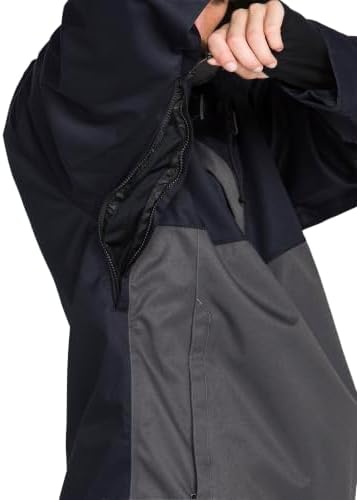 Volcom Men's Hossegor 20k Pullover Snowboard Jacket – Waterproof 2-layer