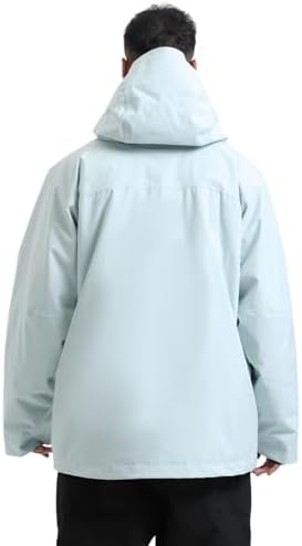 GSOU SNOW Snowboard Jacket Mens Womens Ski Jacket Baggy Snow Hoodie Coat