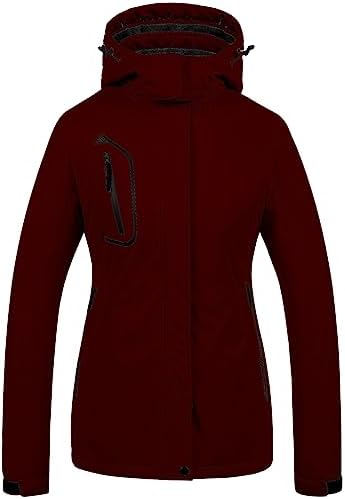 Women's Mountain Waterproof Ski Jacket Windproof Snowboarding Jacket Warm Winter Coat Raincoat