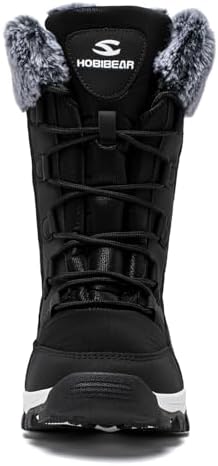 HOBIBEAR Women's Winter Snow Boots Warm Faux Fur