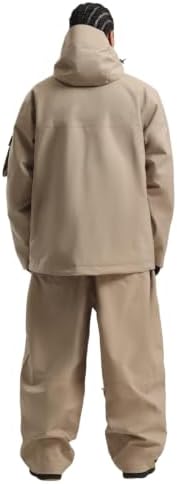 GSOU SNOW Unisex Snowboard Jacket Loose-Fit Snowboard Coat Waterproof