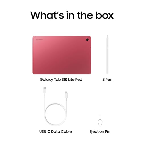Samsung Galaxy Tab S10 Lite, 6GB RAM, 128GB, 2TB Expand, Long Battery Life, 10.9” LCD, S Pen for Note-Taking, Exynos 1380, Circle to Search, AI Tools, Gray