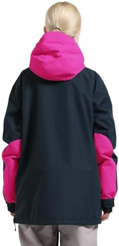GSOU SNOW Womens Snowboard Jacket Baggy Ski Snow Jacket Windproof Insulated