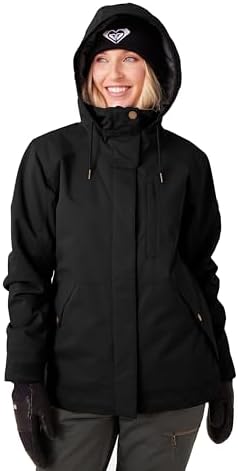 Roxy Women's Billie 10k Waterproof Insulated Snow Jacket – Tailored Ski-snowboard Jacket