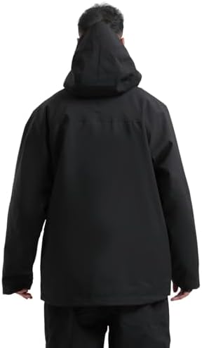 GSOU SNOW Snowboard Jacket Mens Womens Ski Jacket Baggy Snow Hoodie Coat