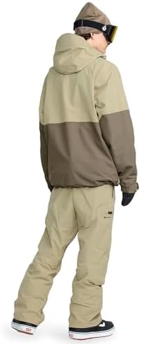 Volcom Men's L Insulated Gore-tex Snowboard Jacket – Waterproof 2-layer