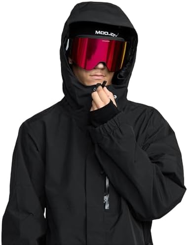 Volcom Men's L Insulated Gore-tex Snowboard Jacket – Waterproof 2-layer