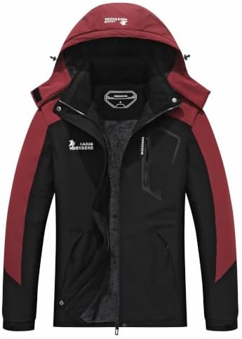 MOERDENG Women's Ski Jacket Warm Winter Coat Snowboarding Jacket