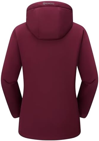 Women's Waterproof Snow Ski Jacket Warm Winter Coat Insulated Snowboarding Jacket Softshell Hiking Jacket