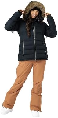 Roxy Women's Quinn 10K Waterproof Insulated Snow Jacket