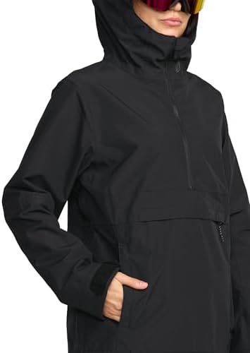 Volcom Women's Harlan Pullover Snowboard Jacket –waterproof, Taped Seams, Pfas-free
