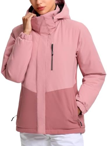 FREE SOLDIER Women's Winter Ski Jacket Fleece Lined Coat