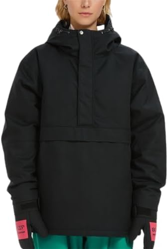 BUMDEEP Womens Waterproof Ski Jacket Warm Winter Snow Coat Windbreaker Hooded Thick Snowboard Jacket