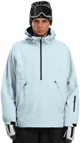 GSOU SNOW Mens Snow Jacket Womens Baggy Snowboard Ski Jacket Waterproof