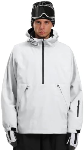 GSOU SNOW Mens Snow Jacket Womens Baggy Snowboard Ski Jacket Waterproof