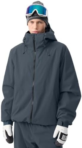 GSOU SNOW Women Men Ski Jacket Baggy Snowboard Jacket Snow Coat Waterproof