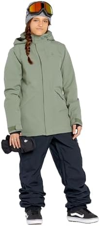 Volcom Women's Shelter 3D Stretch Relaxed Fit Mid Length Snowboard Jacket