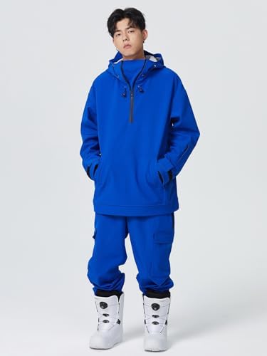 SEARIPE Women Ski Jacket and Pants Set Couples Windproof Ski Suits Mens Waterproof Two Piece Snowsuits for Winter Sports