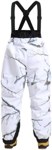 GSOU SNOW Mens Womens Snowboard Pants-Baggy Ski Snow Bibs