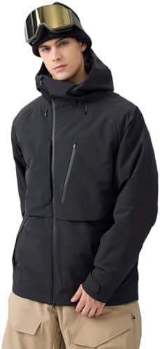 GSOU SNOW Men's Snowboard Jacket Waterproof Ski Coat Winter Snow Shell