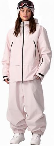Oymyakon Womens Ski Suit Waterproof Snow Suits Snowboard Jacket and Pants Set Baggy Winter Insulated Snowsuit Coats
