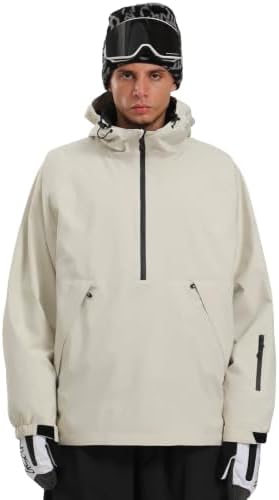GSOU SNOW Mens Snow Jacket Womens Baggy Snowboard Ski Jacket Waterproof
