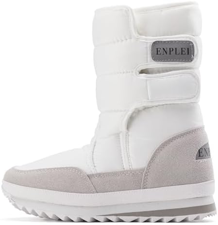 DADAWEN Women's Waterproof Frosty Snow Boot