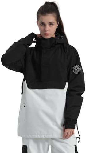 GSOU SNOW Womens Snowboard Jacket Baggy Ski Snow Jacket Windproof Insulated