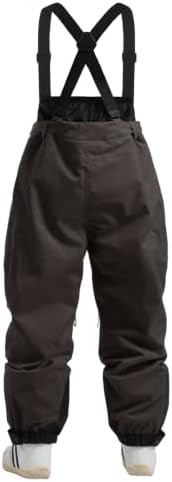 GSOU SNOW Mens Womens Snowboard Pants-Baggy Ski Snow Bibs
