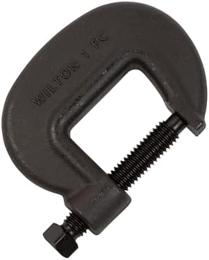 Wilton Brute Force C-Clamp, 1-3/8" Opening, 1-1/16" Throat, 5600 Lbs. Clamping Force (Model 1 F.C.)