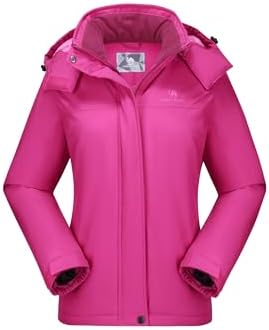 CAMEL CROWN Women's Ski Jacket Winter Snow Coat Waterproof Female Jackets