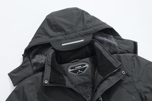 Men's Ski Jacket – Waterproof Warm Snow Coat