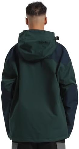 GSOU SNOW Mens Snowboard Jacket Snowboarding Ski Jacket Pullover Waterproof