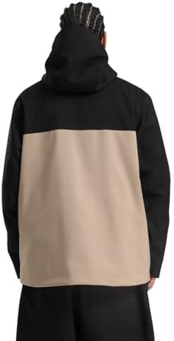 GSOU SNOW Mens Womens Baggy Snowboard Jacket Asym-Zip Ski Jacket